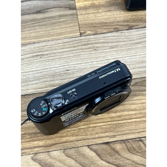 Sony CyberShot DSC-H55 14.1MP 10x Optical Zoom Digital Camera Black W/ Charger - Picture 13 of 14